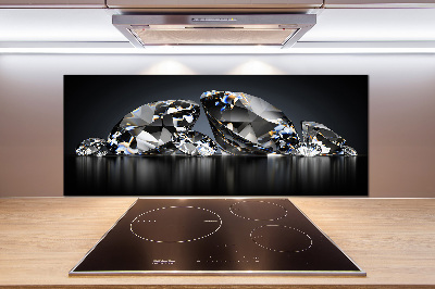 Hob splashback Diamonds