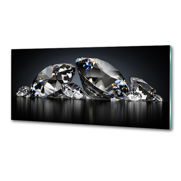 Hob splashback Diamonds