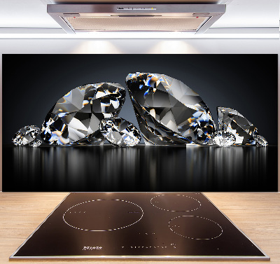 Hob splashback Diamonds