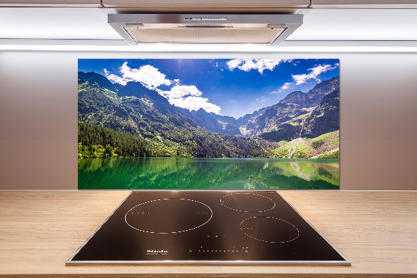 Kitchen splashback Morskie Oko Tatry