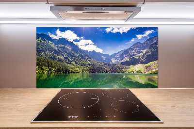 Kitchen splashback Morskie Oko Tatry