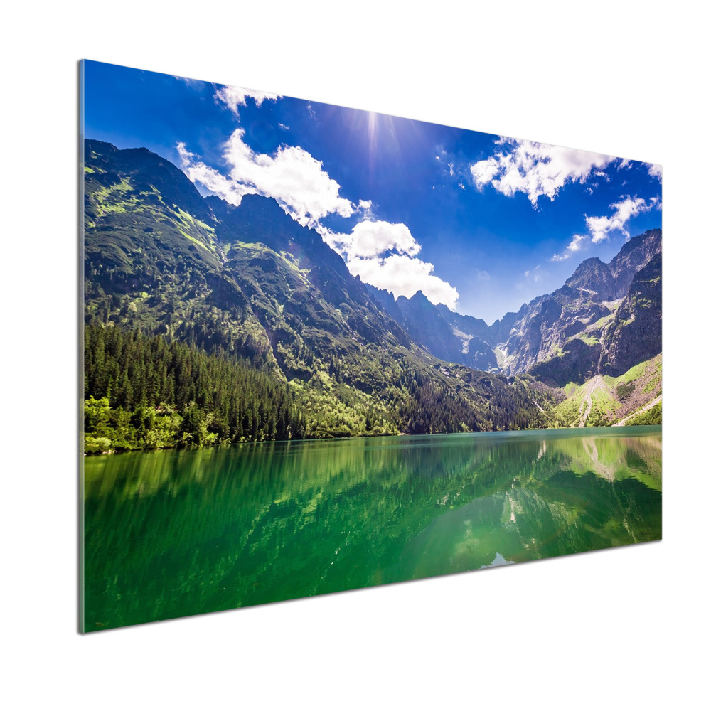 Kitchen splashback Morskie Oko Tatry