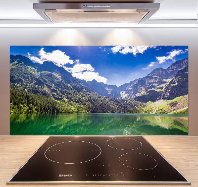 Kitchen splashback Morskie Oko Tatry