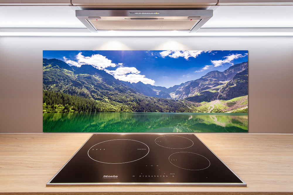 Kitchen splashback Morskie Oko Tatry