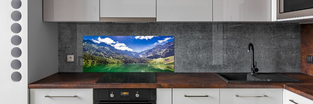 Kitchen splashback Morskie Oko Tatry