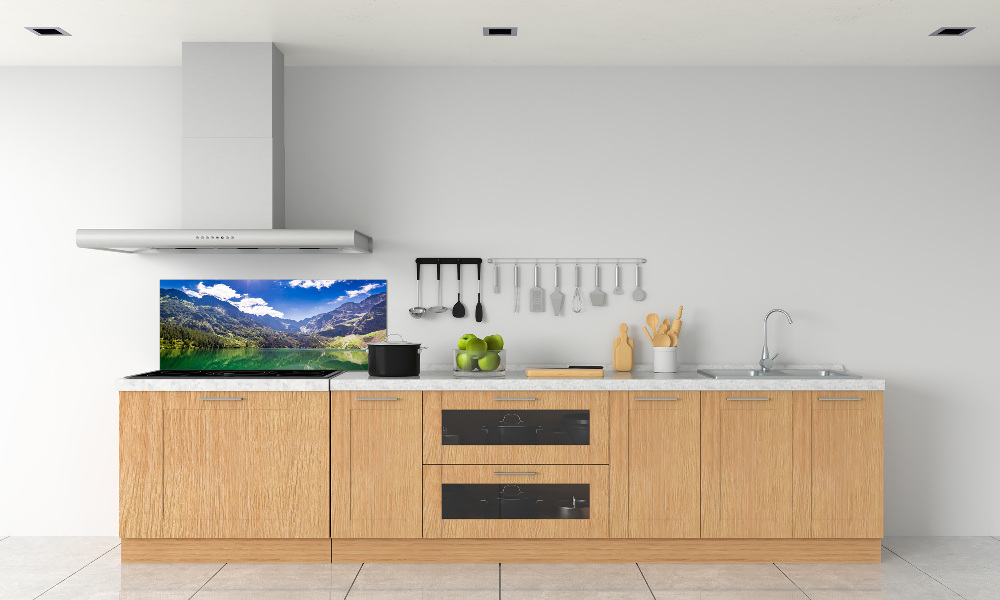 Kitchen splashback Morskie Oko Tatry