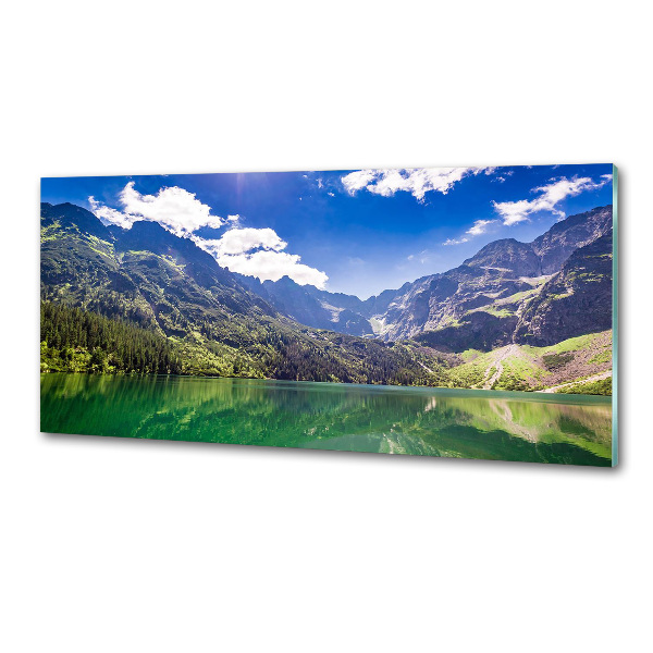 Kitchen splashback Morskie Oko Tatry