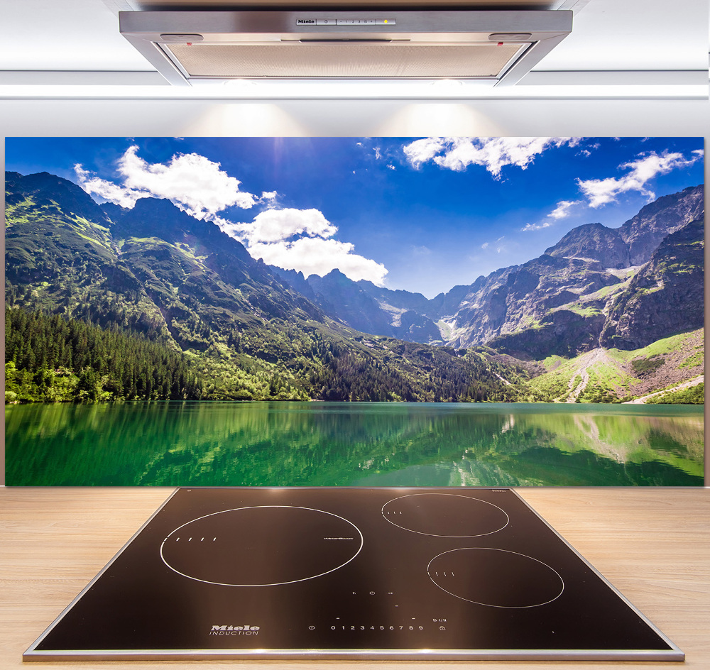 Kitchen splashback Morskie Oko Tatry