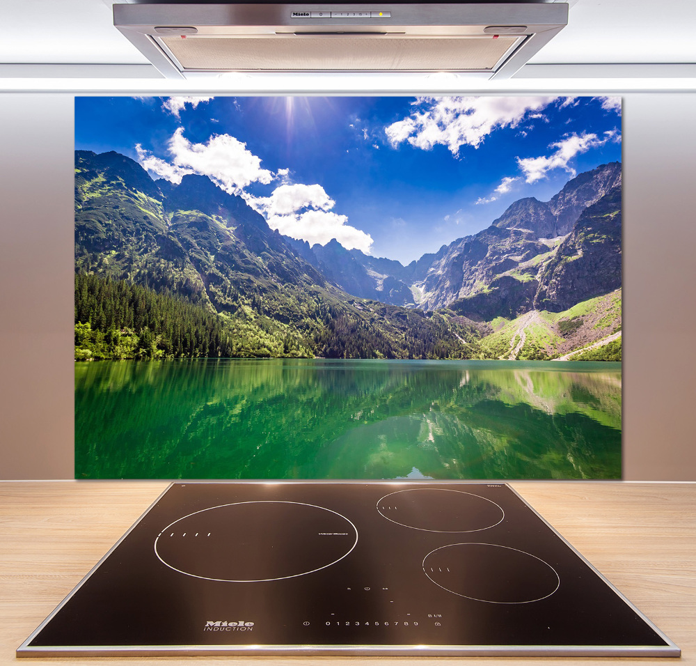 Kitchen splashback Morskie Oko Tatry