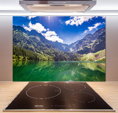 Kitchen splashback Morskie Oko Tatry