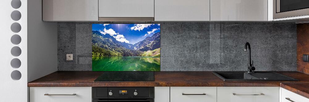 Kitchen splashback Morskie Oko Tatry