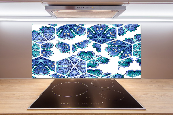 Hob splashback Elements of mandala