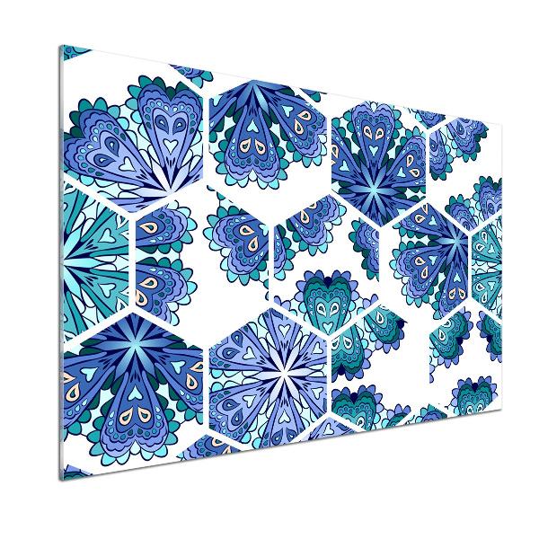 Hob splashback Elements of mandala