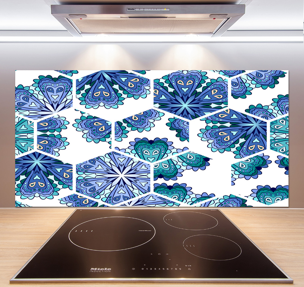 Hob splashback Elements of mandala