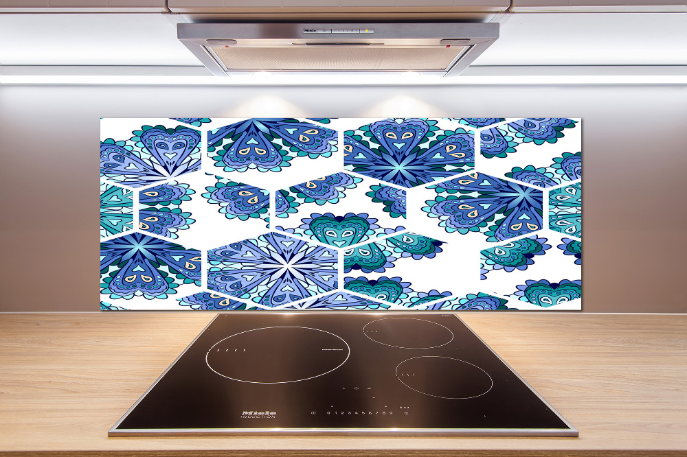 Hob splashback Elements of mandala