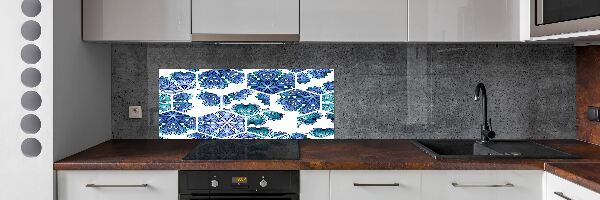 Hob splashback Elements of mandala