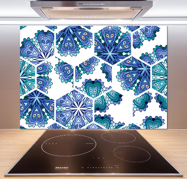 Hob splashback Elements of mandala