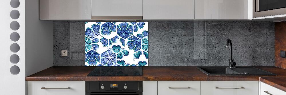 Hob splashback Elements of mandala