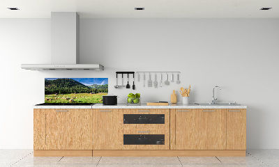 Kitchen splashback Sheep in the Tatra Mountains