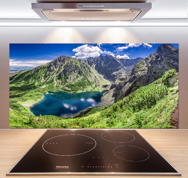 Kitchen splashback Czarny Staw Tatry