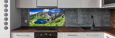 Kitchen splashback Czarny Staw Tatry