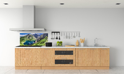 Kitchen splashback Czarny Staw Tatry