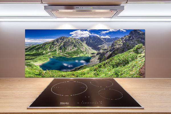 Kitchen splashback Czarny Staw Tatry