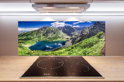 Kitchen splashback Czarny Staw Tatry