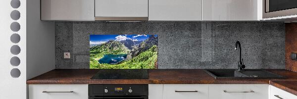 Kitchen splashback Czarny Staw Tatry