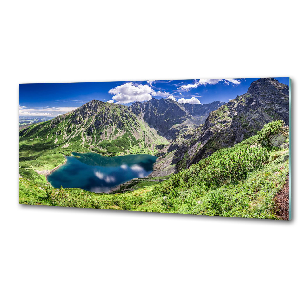 Kitchen splashback Czarny Staw Tatry