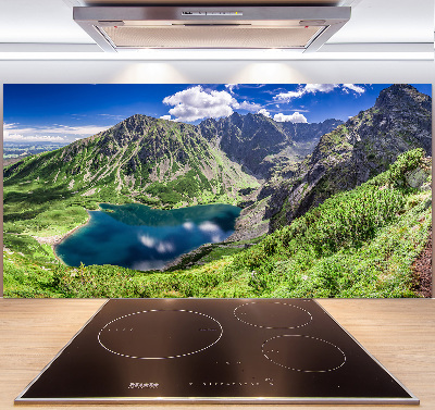 Kitchen splashback Czarny Staw Tatry