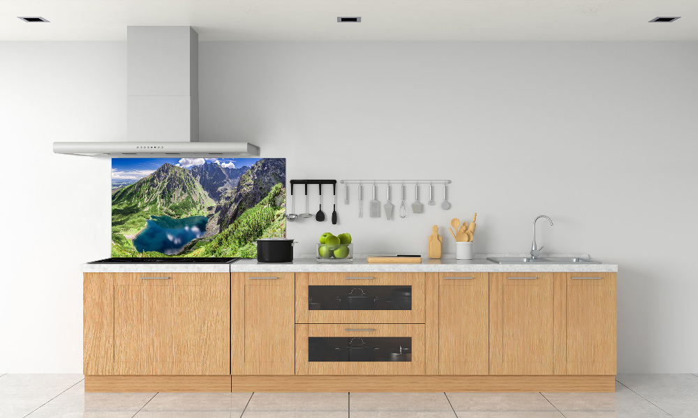 Kitchen splashback Czarny Staw Tatry