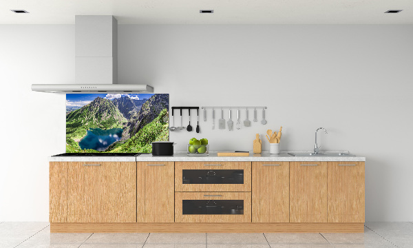 Kitchen splashback Czarny Staw Tatry