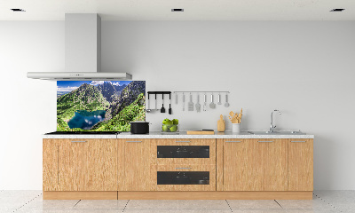 Kitchen splashback Czarny Staw Tatry