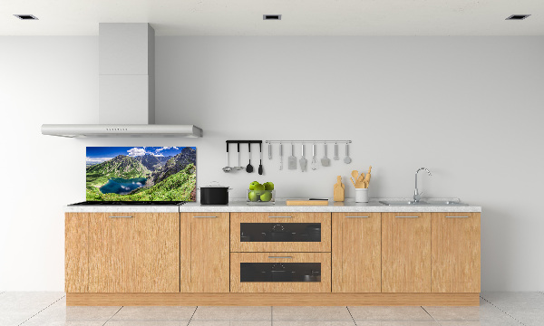 Kitchen splashback Czarny Staw Tatry