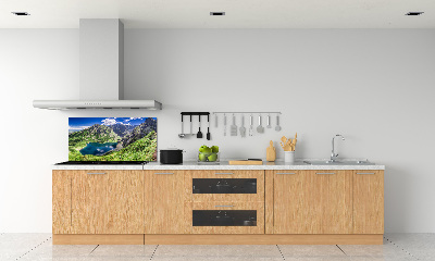 Kitchen splashback Czarny Staw Tatry