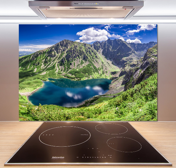 Kitchen splashback Czarny Staw Tatry