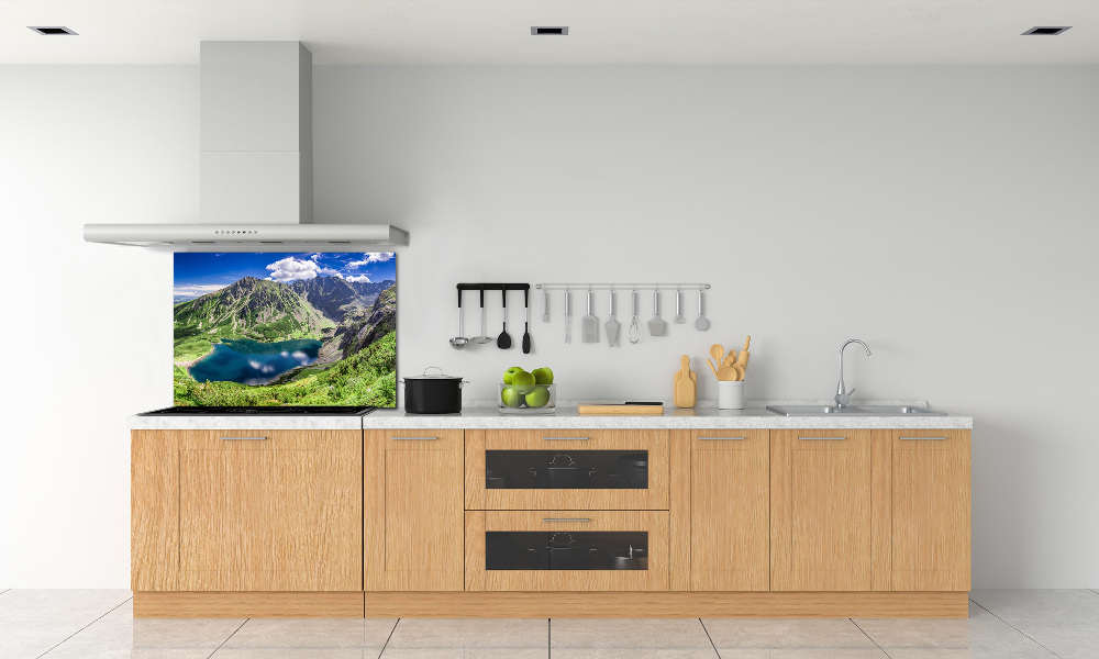 Kitchen splashback Czarny Staw Tatry