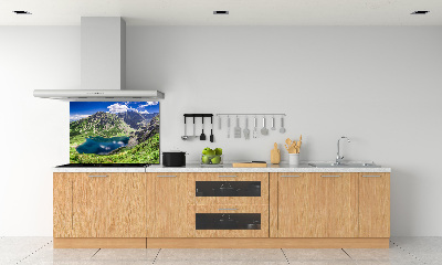 Kitchen splashback Czarny Staw Tatry