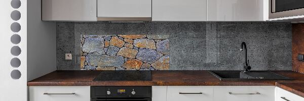 Kitchen splashback Stones