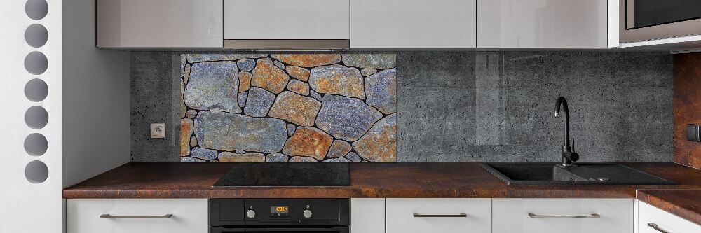 Kitchen splashback Stones