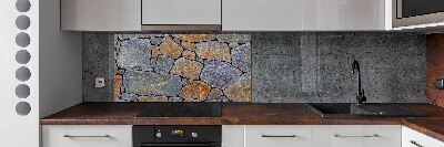 Kitchen splashback Stones