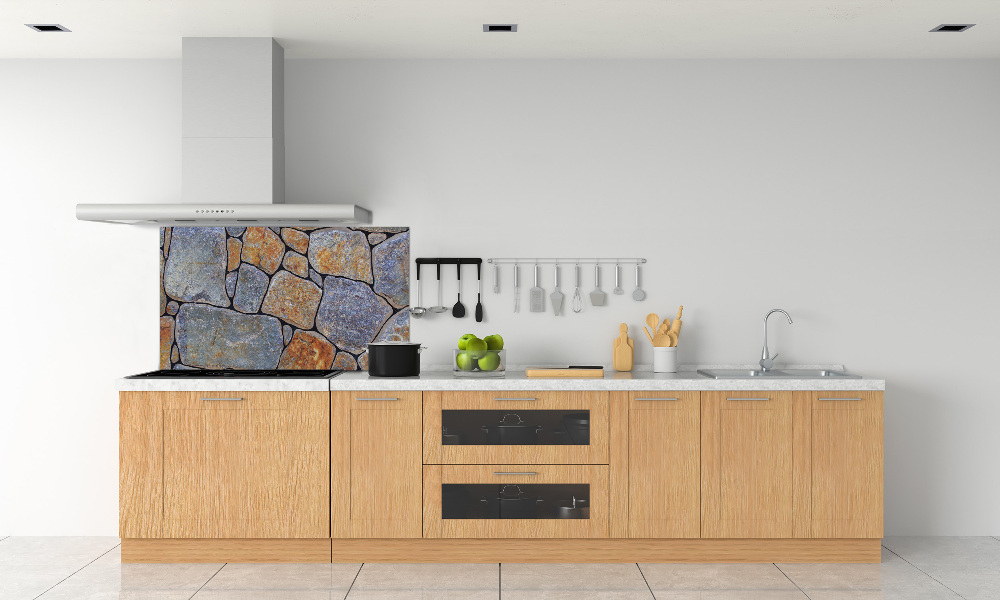 Kitchen splashback Stones