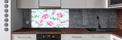 Cooker splashback Flowers and berries