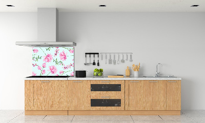 Cooker splashback Flowers and berries