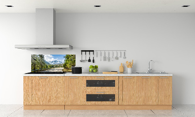 Kitchen splashback Road of the Tatra Mountains