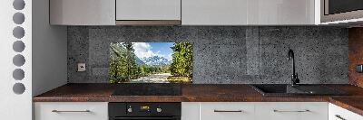 Kitchen splashback Road of the Tatra Mountains