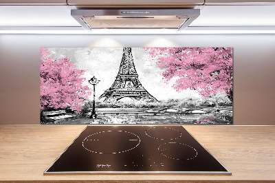 Cooker splashback Eiffel Paris tower