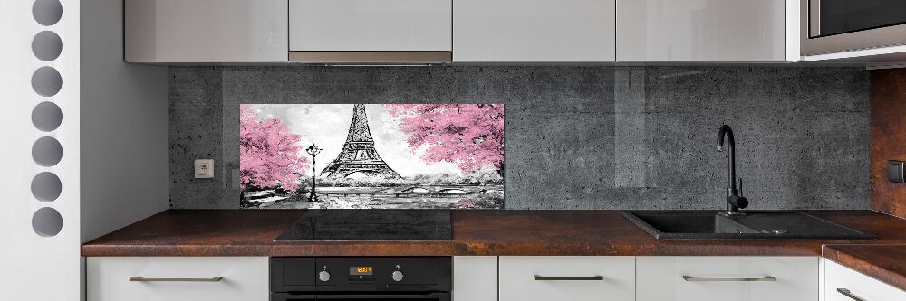 Cooker splashback Eiffel Paris tower