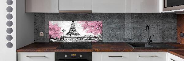 Cooker splashback Eiffel Paris tower